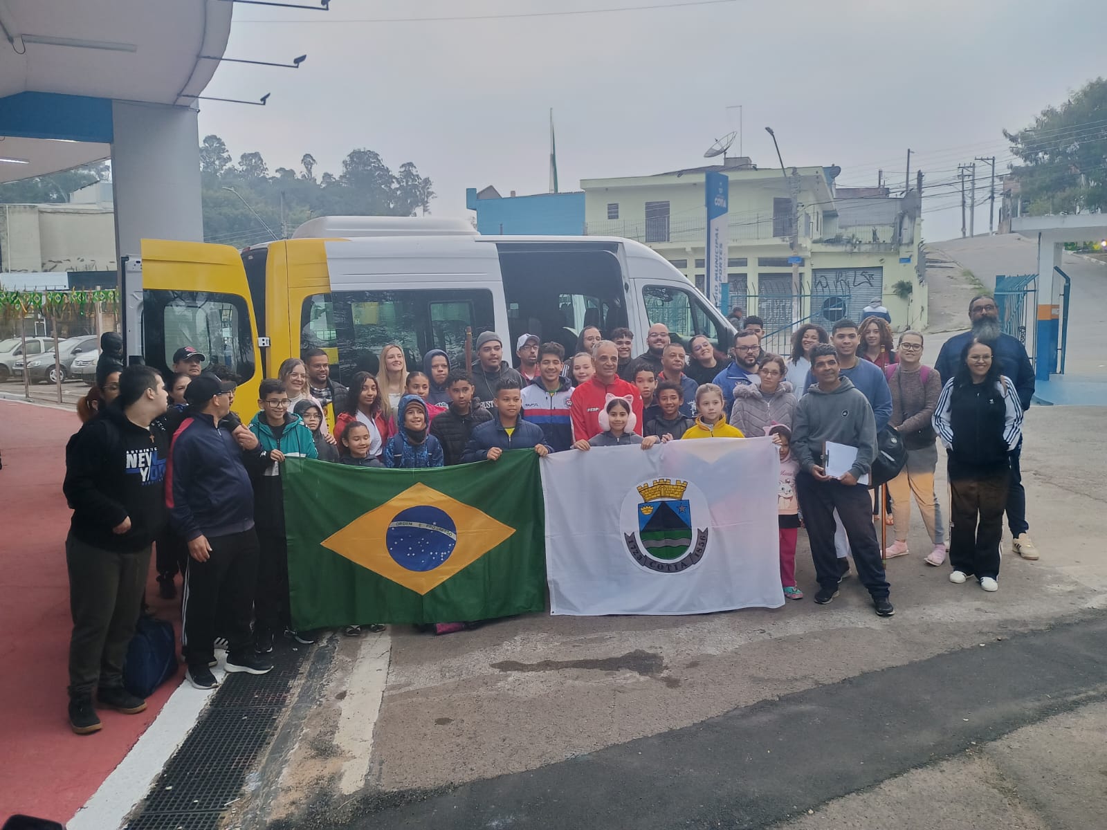 Transporte e Apoio aos Atletas